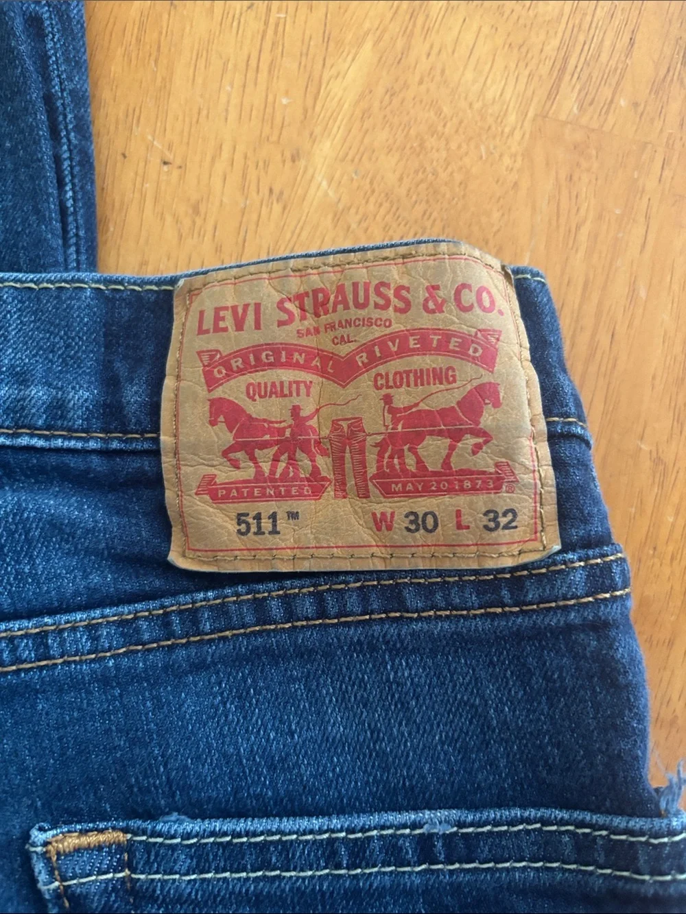 Levis Strauss mens jeans